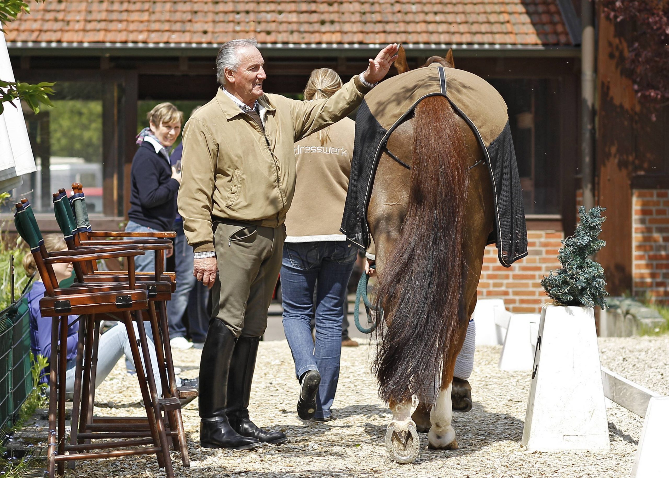 Klaus Balkenhol und Pferd